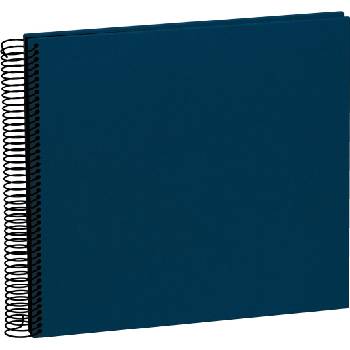 Semikolon Фотоалбум Uni Economy с черни карти среден размер морскосин (352914)