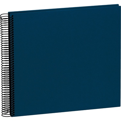 Semikolon Фотоалбум Uni Economy с черни карти среден размер морскосин (352914)