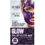 Victoria Beauty Galaxy Detox Подмладяваща пилинг маска за лице с хидролизиран колаген и екстракт от боровинки 10мл
