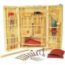 Bigjigs Malý kutil Kufřík s opravdovým nářadím JUNIOR