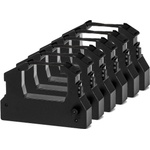 G&G КОМПЛЕКТ 6 ЛЕНТИ ЗА МАТРИЧЕН ПРИНТЕР EPSON LQ-100 (LQ100)/150/150K/ACTIONPRINTER 3250/AP3250 - Black - 6 PCS - PN RR-EP-LQ100-BK - G&G (S015032)