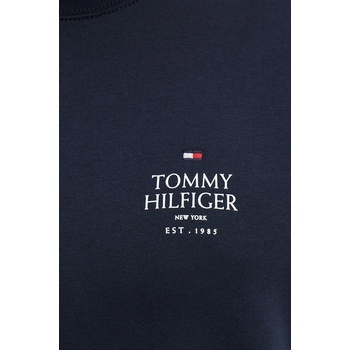 Tommy Hilfiger Суичър Tommy Hilfiger в тъмносиньо с принт MW0MW35524 (MW0MW35524)