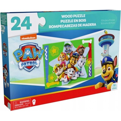 Spin Master Games Labková patrola drevené 24 dielov