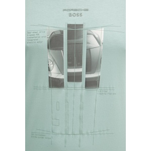 BOSS Green тениска мъжка памучна BOSS X PORSCHE (50559811) - answear - 156,45 лв