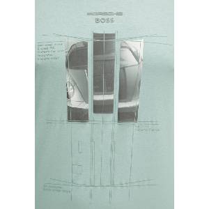 BOSS Green тениска мъжка памучна BOSS X PORSCHE (50559811) - answear - 166,23 лв