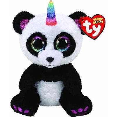 TY Beanie Boos Paris panda s rohem 36478 24 cm