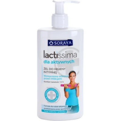 Soraya Lactissima гел за интимна хигиена за активни жени 300ml