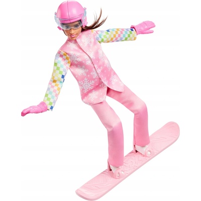 Barbie Můžeš být čímkoli Kariéra 2026 Panenka Snowboardistka, JKF78 – Sleviste.cz
