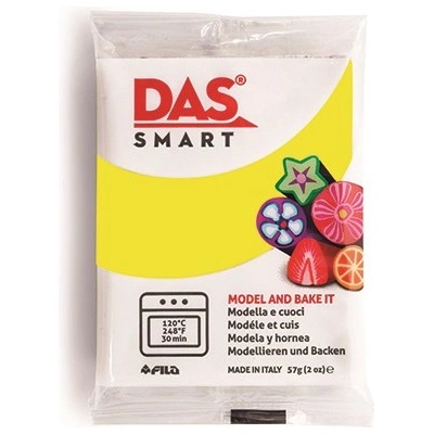 DAS Глина DAS Smart за печене и моделиране 57 г лимонено жълто 321003 (321003)