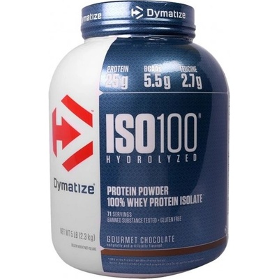 Dymatize ISO 100, шоколад, 2.3 kg, Dymatize (25190202)