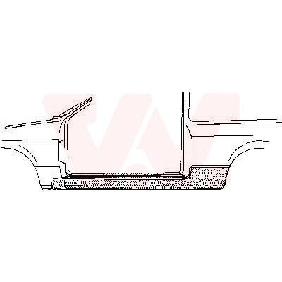 Nástupní panel VAN WEZEL 1844102