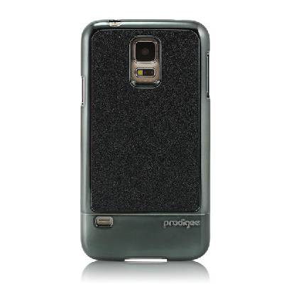 Поликарбонатов слайдер кейс и покритие за дисплея за Samsung Galaxy S5, Samsung Galaxy S5 Neo - Prodigee Sparkle Fusion Case (черен)