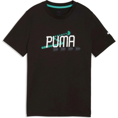 Puma Active sports big graphic tee B čierna