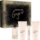 Michael Kors Gorgeous! parfémovaná voda 100 ml + sprchový gel 100 ml + tělové mléko 100 ml + cestovní sprej 10 ml