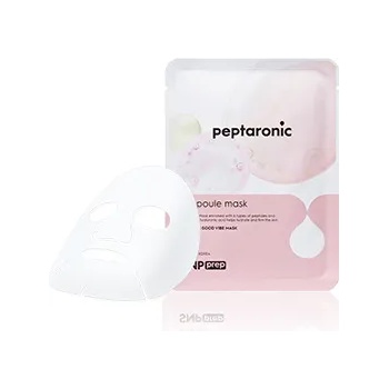 SNP [SNP] Prep Peptaronic Ampule Mask, шийт-маска за лице с пептиди (8809548091929)