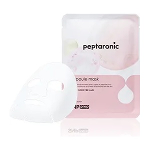 SNP [SNP] Prep Peptaronic Ampule Mask, шийт-маска за лице с пептиди (8809548091929)
