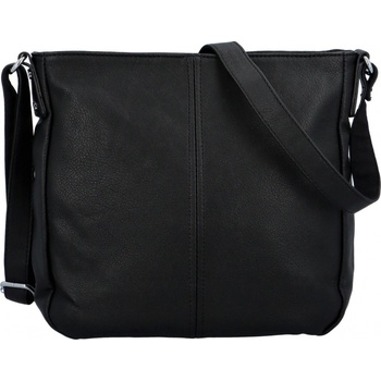 Praktická dámská koženková taška Nabass černá