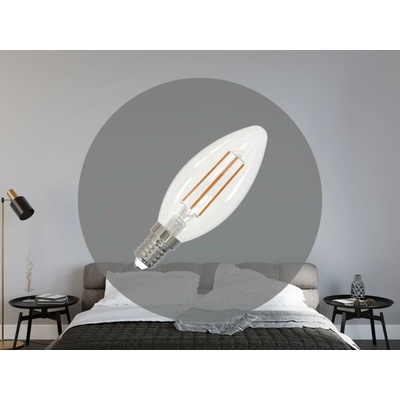 NEDES LED Stmievateľná žiarovka FILAMENT C35 E14/6W/230V 4000K ND4067