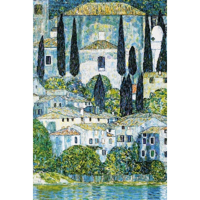 Plagát, Obraz - Church in Cassone (1913), 61 × 91.5 cm