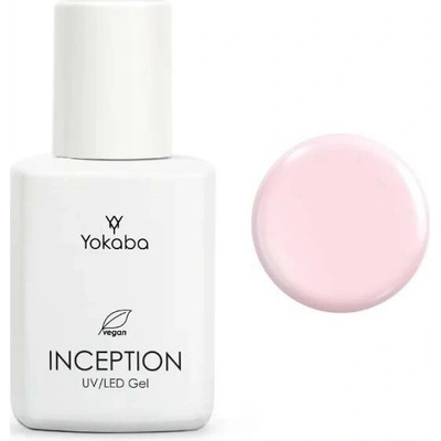 Yokaba Inception pink Lotus stavební gel v lahvičce na nehty 06 30 ml