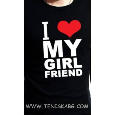 Fruit of the Loom Тениска със щампа - My girl