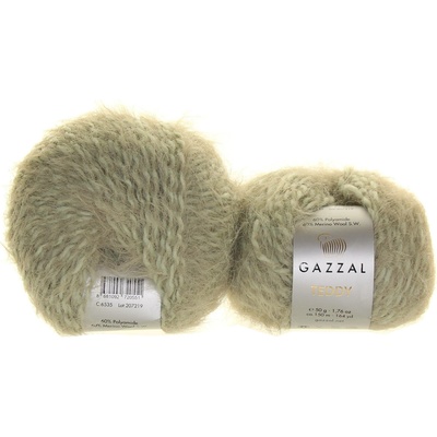 Gazzal Teddy vodově zelená s šedou 6535