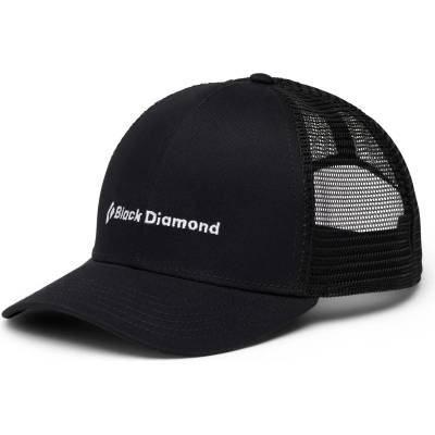 Black Diamond Шапка с козирка Black diamond BD Trucker Hat Cap - Black / Black / BD Wordmark - размер One Size (904-1305-0111)