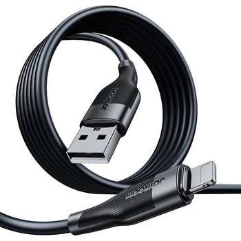 JOYROOM Кабел за пренос на данни от USB към Lightning Joyroom, 3A, 1m, Черен (S-1030M12(L)-black)