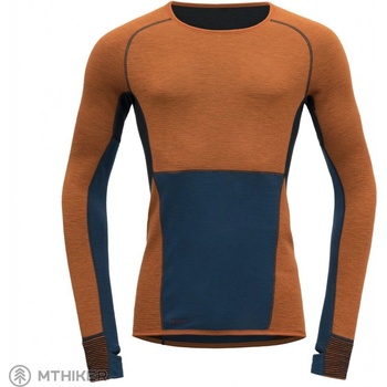 Devold Tuvegga Sport Air Shirt pánské funkční triko oranžová/modrá