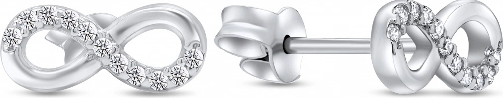 Brilio Silver náušnice EA360W