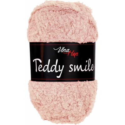 Vlna-hep Teddy smile - dětská "medvídková" - polyester Teddy smile: 1083 Světle starorůžová