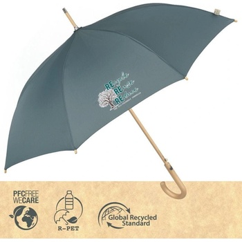 Perletti 19109 deštník dámský automatický šedý