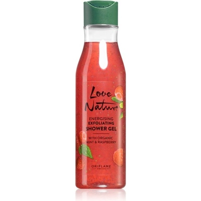 Oriflame Love Nature Organic Mint & Raspberry sprchový gél 250 ml