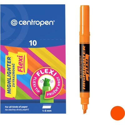 Centropen 8542 pastelová oranžová