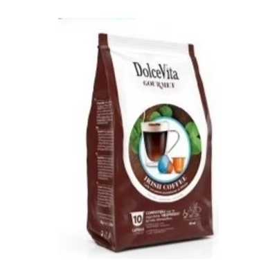 10 бр. кафе капсули Dolce Vita gusto Irish Coffee съвместими с кафемашини NESPRESSO