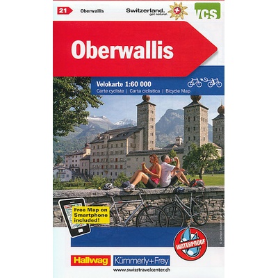 cyklomapa Oberwallis 1:60 t.