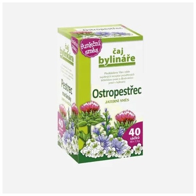 Apotheke Bylinář čaj Ostropestřec jaterní směs 6 x 40 ks