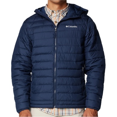 Columbia Мъжко синтетично яке Columbia Powder Lite II Hooded Jacket Synthetic jacket - Collegiate Navy - размер XL (004-5376-0314)