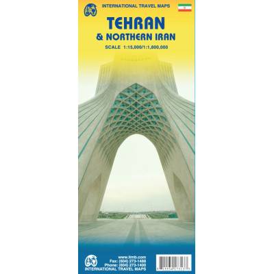 Tehran a northern Iran 1:15 t. 1:1,8 mil. ITM