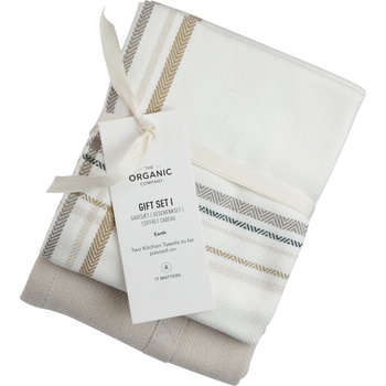 The Organic Company Малки кухненски кърпи Gift неутрален цвят 2 бр (1086-811)