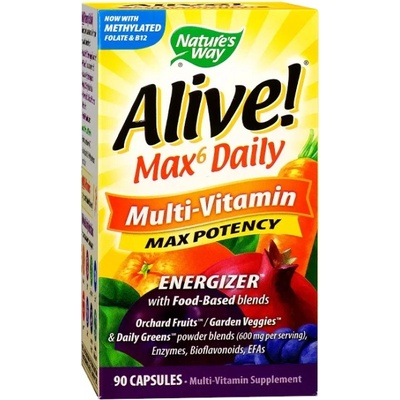 Nature's Way Alive! Max6 Daily Multi [90 капсули]