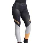 Sportful Дамски панталон за ски бягане Sportful Women's Apex 2 Tight Cross-country ski trousers - Black / White / Solar Burst (103-3085-0114)