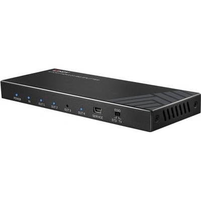 Lindy Splitter HDMI 2.0 Lindy 4 Port 18G Black