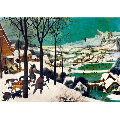 BlueBird Pieter Bruegel starší Lovci ve sněhu Vyhrajte 1000 dílků