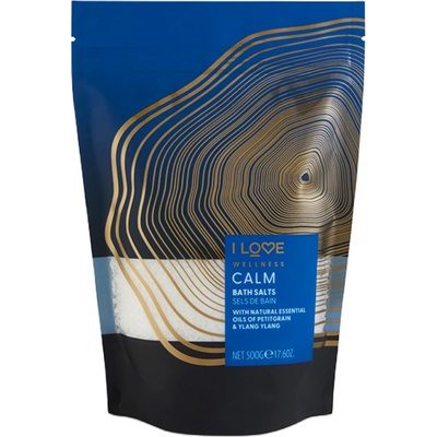 I Love Cosmetics zklidňující sůl do koupele Wellness (Bath Salts) 500 g