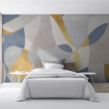 Image 1 of Art gift Тапет - златни вълни