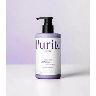 PURITO Tělové mléko s bambuckým máslem Midnight Romance (Luminous Moisture Shea Butter Body Lotion) 300 ml