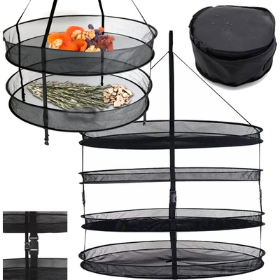De Gusto Závěsná sušící síť 3 patra 70 x 60 x 50 cm – Hledejceny.cz