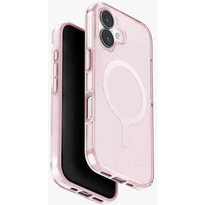 Uniq Clario Magclick калъф за зареждане за iPhone 17 - розов (8886463694749)