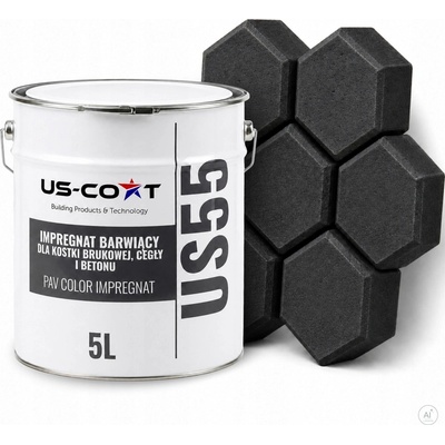 IMPREGNACE S BARVOU NA ZÁMKOVOU DLAŽBU, CIHLY A BETONU, ŠEDÁ GRAFITOVÁ, 5L